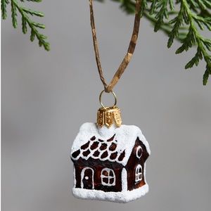 Anthropologie Mini Gingerbread Ornament NWT